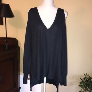 Cold Shoulder Sweater